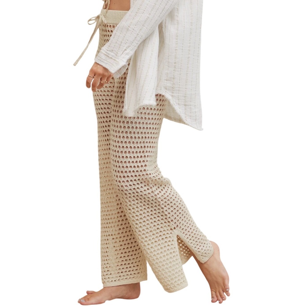 Aerie Crotchet Vacay Pants NWOT Size Small